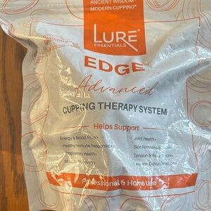 Essentials Edge Advanced Cupping Therapy System - Orange